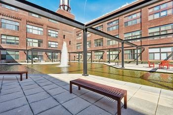 Private courtyard